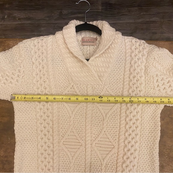 Blarney Woollen Mills Irish Wool Knit Sweater - Picture 10 of 11